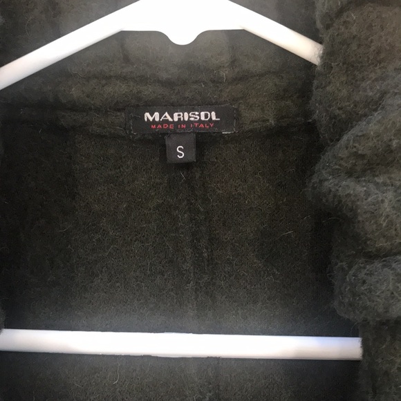 ITALIAN WOOL DARK GREEN JACKET - Picture 3 of 7